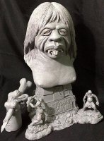 Time Machine 1960 Morlock Big Head Model Kit