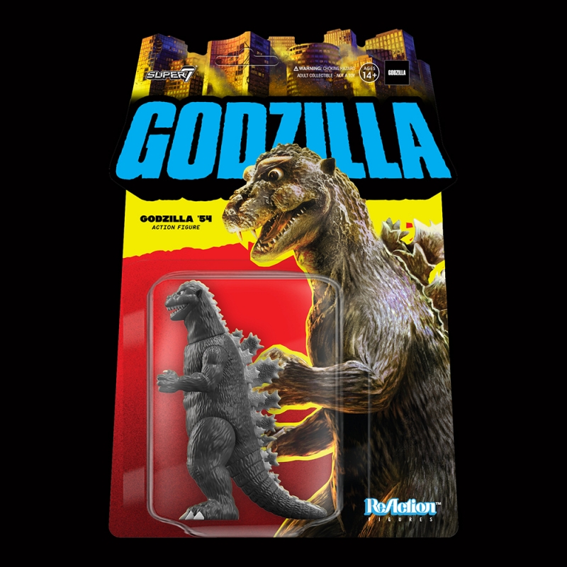 Godzilla TOHO ReAction Figures Wave 1 1954 Godzilla (Three Toes) - Click Image to Close