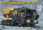 Wandering Earth CN373 Cargo Truck Iron Ore Truck Model Kit by Meng