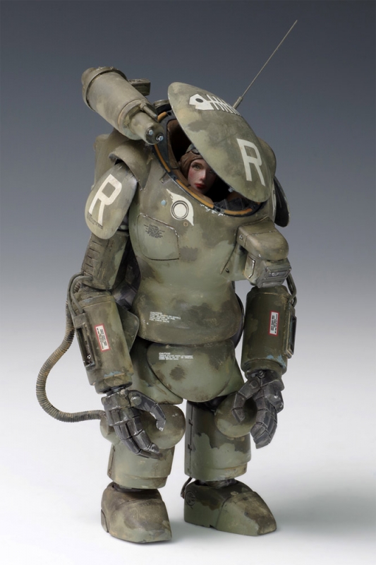 Maschinen Krieger S.A.F.S. Type R Raccoon Model Kit by Wave - Click Image to Close