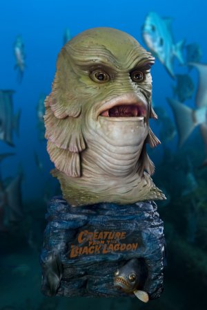 Creature 18 Inch 1/2 Scale Big Head Bust Model Kit Jeff Yagher