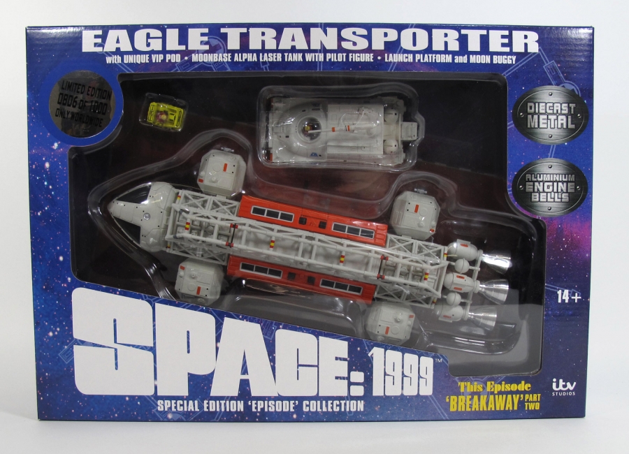 Space 1999 Eagle Transporter 12" Die Cast Set 6: Breakaway Part 2 with Moon Tank - Click Image to Close