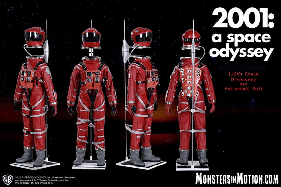 2001: A Space Odyssey 1/6 Scale Red Astronaut Space Suit Replica LIMITED EDITION - Click Image to Close