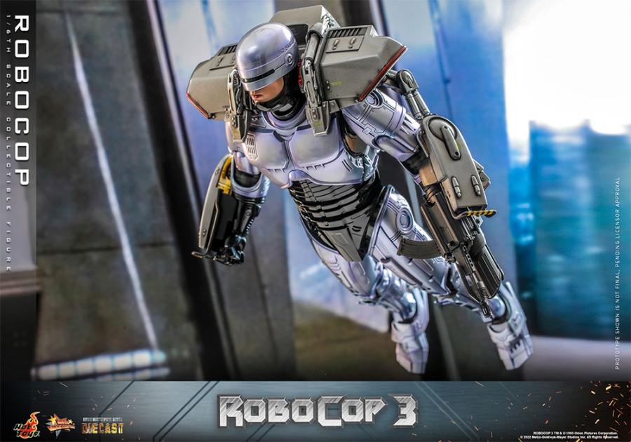 Robocop 3 1/6 Scale Figure with Flight Pack by Hot Toys - Click Image to Close