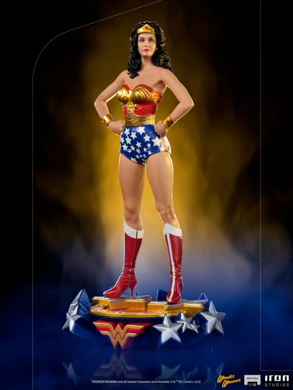 Wonder Woman Lynda Carter 1/10 Scale Statue by Iron Studios - Click Image to Close