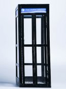 Telephone Booth Black 1/6 Scale Replica with Lights Figure Accessory