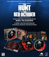 Hunt for Red October 1990 Soundtrack CD Basil Poledouris REMASTERED & EXPANDED LIMITED EDITION (2-CD SET)