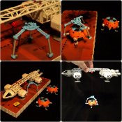 Space 1999 Eagle Transporter 12" Die Cast Set 5: Collision Course by Sixteen 12