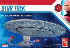 Star Trek TNG Enterprise NCC-1701-D 1/2500 Snap Together Model Kit