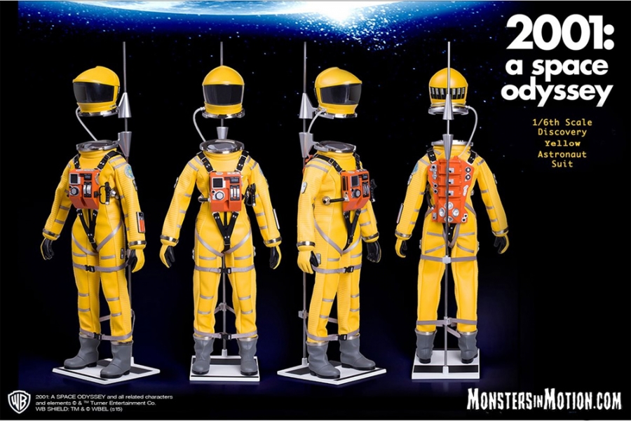 2001: A Space Odyssey 1/6 Scale Yellow Astronaut Space Suit Replica LIMITED EDITION - Click Image to Close