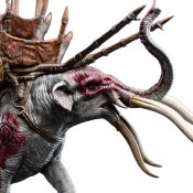 Lord of the Rings Trilogy Mumak in Battle Miniature Statue