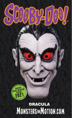 Scooby-Doo Dracula Vampire Latex Collector's Mask