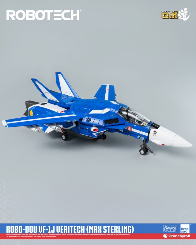 Macross Robotech VF-1J Veritech (Max Sterling) Robo-Dou Transforming Figure by ThreeZero - Click Image to Close