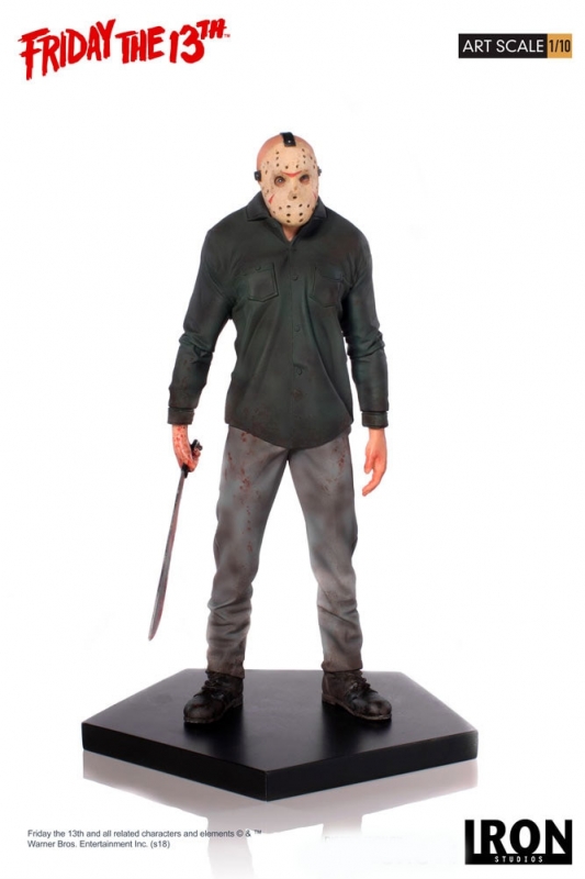 Friday the 13th Jason Voorhees 1/10 Art Scale Statue by Iron Studios - Click Image to Close