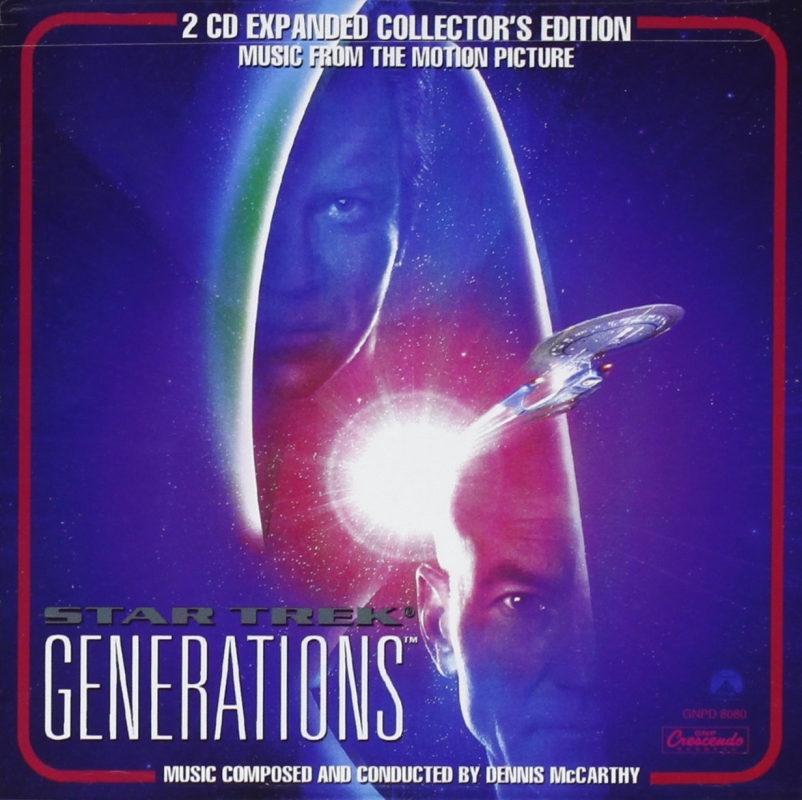 Star Trek: Generations Expanded Collector's Edition Soundtrack 2CD - Click Image to Close
