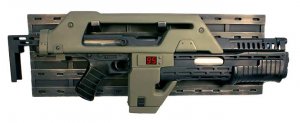Aliens Hero Pulse Rifle “Olive Drab” Version Prop Replica