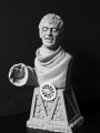 Plague of the Zombies 1966 1/4 Scale Bust Model Kit By Jeff Yagher