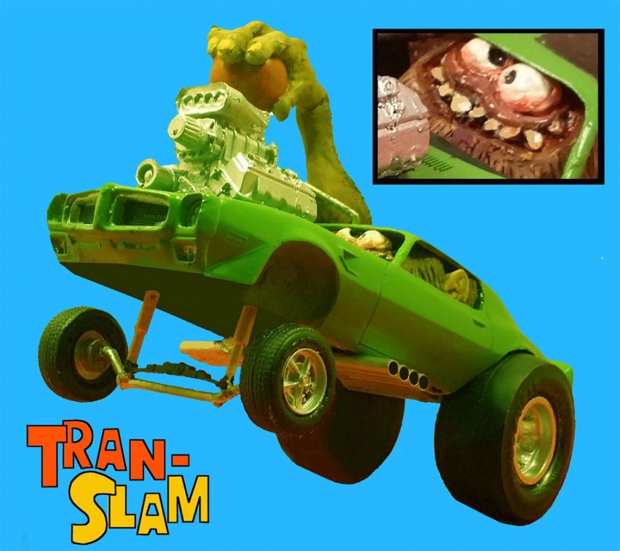 Trans Slam 1/24 Scale Hot Rod Model Kit - Click Image to Close