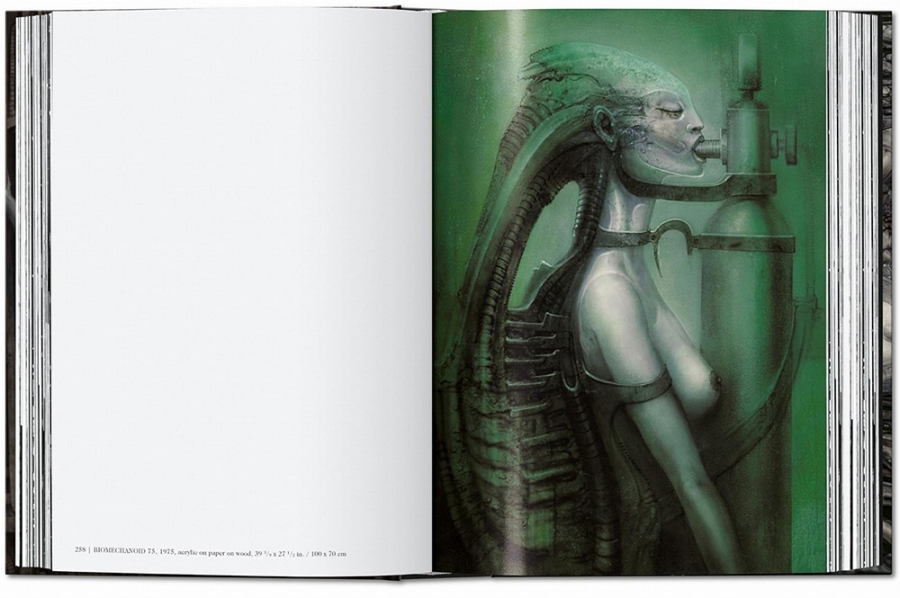 HR Giger Hardcover Book by Andreas J. Hirsch H.R. Giger - Click Image to Close