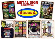 Aurora Movie Monsters on the Loose 1964 Metal Sign 9" x 12"