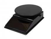 Solar Powered Turntable Display 74 Black