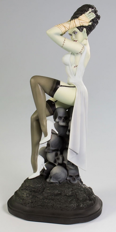 Bride of Frankenstein Death Becomes Her Statue - Click Image to Close