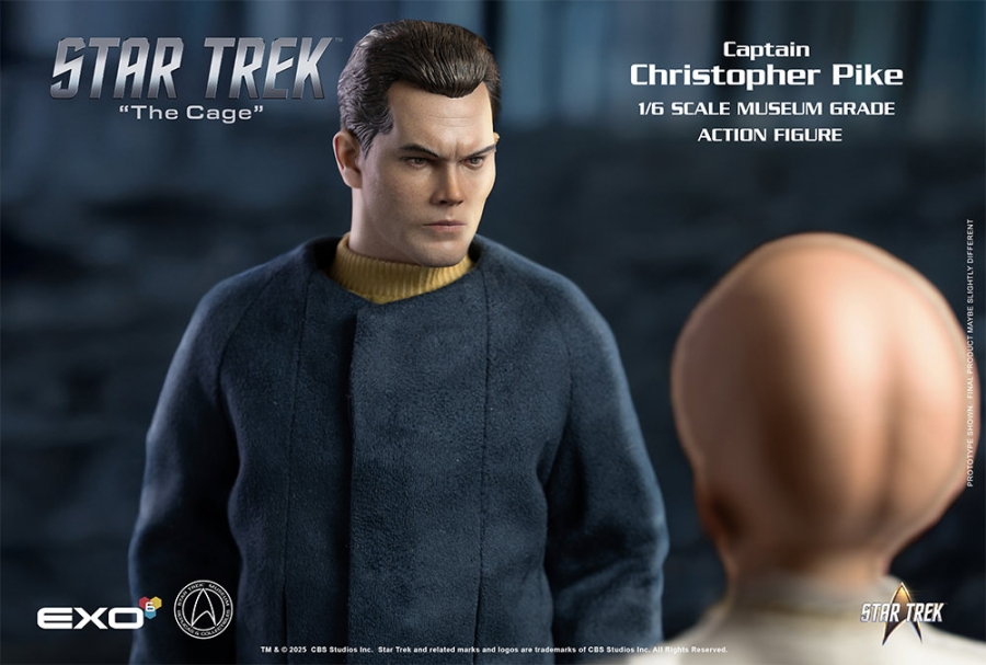 Star Trek The Cage Captian Christopher Pike 1/6 Figure - Click Image to Close