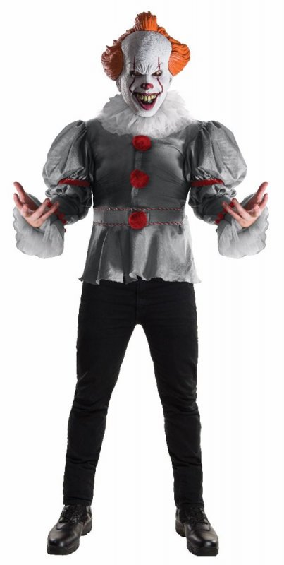 It 2017 Pennywise The Clown Deluxe Costume Size STANDARD - Click Image to Close