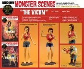 Monster Scenes The Victim Aurora Re-Issue 1/13 Scale 55th Anniversary Limited Edition Model Kit #632