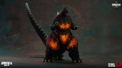 Godzilla vs. Destroyah 1995 Burning Godzilla Deluxe Edition 22" Tall Giant Figure with LED Lights