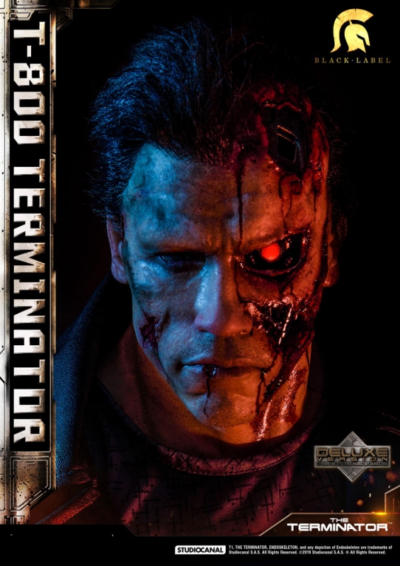 Terminator T-800 Deluxe 1/2 Scale High Definition Museum Masterline Statue - Click Image to Close