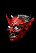 Iron Maiden Number Of The Beast Devil Latex Pullover Mask SPECIAL ORDER!!