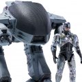 RoboCop ED-209 VS RoboCop Battle Damage 1:18 Scale Action Figure 2-Pack - San Diego Comic-Con 2022 Previews Exclusive