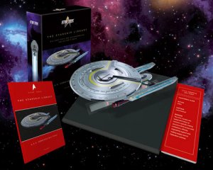 Star Trek Lower Decks Starship Library Vol. 2 U.S.S. Cerritos NCC-75667 Die-Cast Ship & Book Set