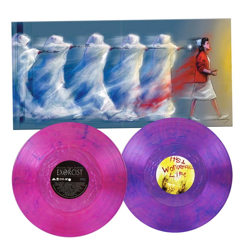 Exorcist III 1990 Soundtrack LP Barry DeVorzon 2 Disc Set - Click Image to Close