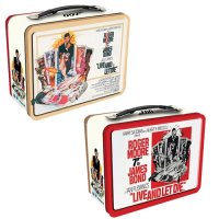 James Bond 007 Live And Let Die Tin Tote Lunch Box