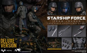 Starship Force Troopers Team Leader Deluxe Edition with Bug 1/6 Scale Figure by Virtual Toys