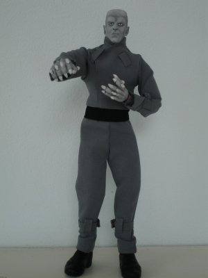 The Thing From Another World 12" Figure-BLACK & WHITE