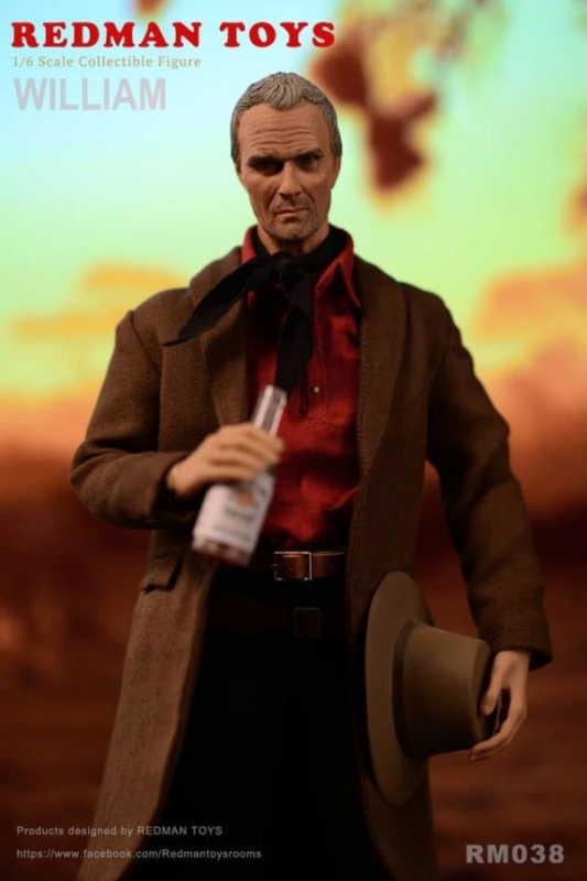 Unforgiven Cowboy William 1/6 Scale Figure by Redman - Click Image to Close