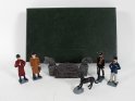 Sherlock Holmes Hound of the Baskervilles Metal Figure Set