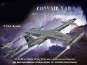 Convair USAF XAB-1 "Beta-1" (1958) Atomic Powered Bomber 1/144 Scale Model Kit