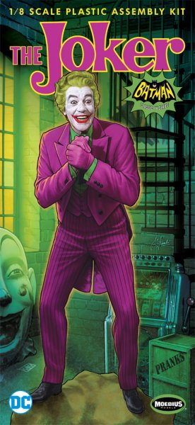 Batman 1966 Joker Cesar Romero 1/8 Scale Model Kit