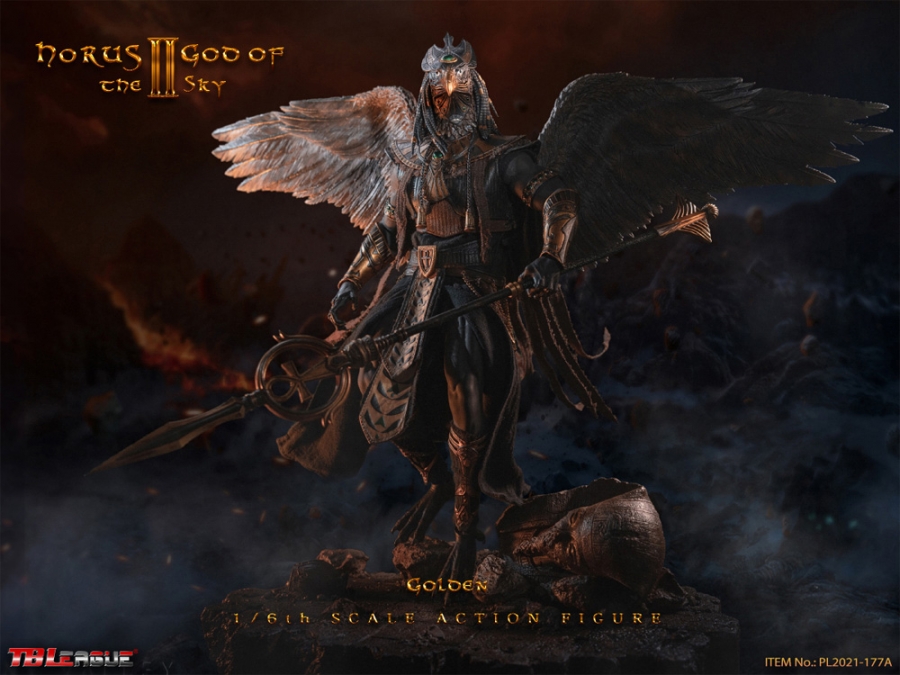 Horus Egyptian God of the Sky Golden Edition 1/6 Scale Figure - Click Image to Close