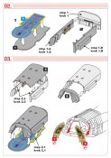 Star Trek TOS Enterprise 1701-A Hangar Bay 1/537 Scale Model Kit with Photoetch and Decals by Green Strawberry