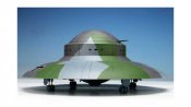 Haunebu II German WWII UFO Fu Fighter 1/144 Scale Model Kit