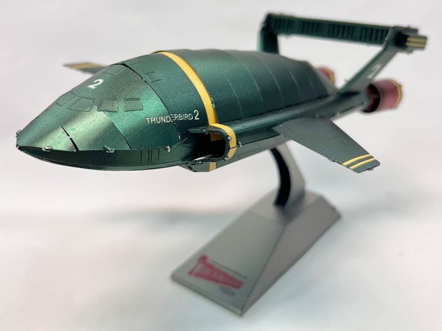 Thunderbirds Thunderbird 2 3D Metal Puzzle Gerry Anderson - Click Image to Close