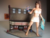 Attack Of The 50 Foot Woman Model Kit #1 Theater Diorama Version SPECIAL ORDER