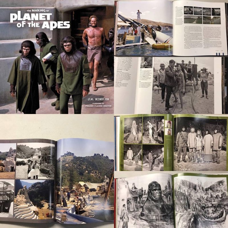 Making of Planet of the Apes Hardcover Book - Click Image to Close