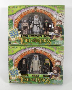 Lord of the Rings Minimates Set of 2 3 Packs with Mystery Figures