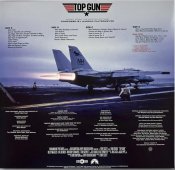 Top Gun Soundtrack LP By Harold Faltermeyer 2-DISC SET (AMERICAN SWIRL VINYL)